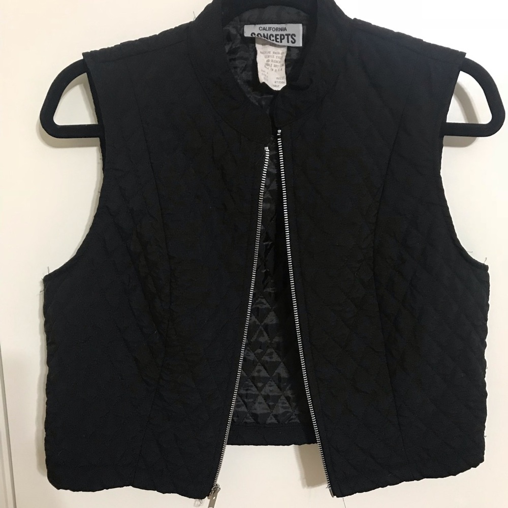 VINTAGE QUILTED VEST